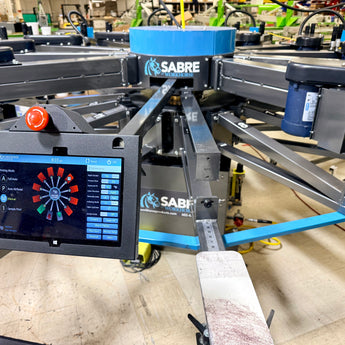 Workhorse Sabre 10 Color 12 Station Automatic Screen Printing Press
