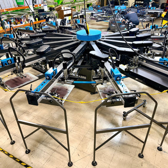 Workhorse Sabre 12 Color 14 Station Automatic Used Screen Printing Press