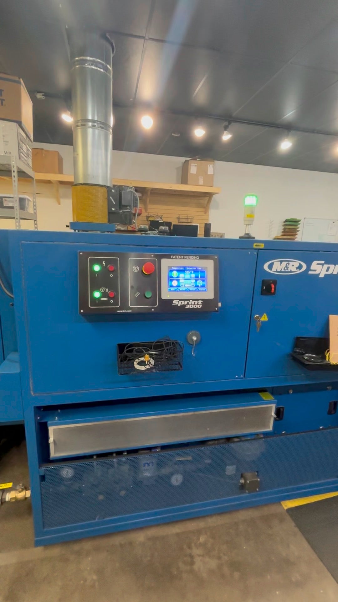 M&R Sprint 3000 Gas Dryer 38”