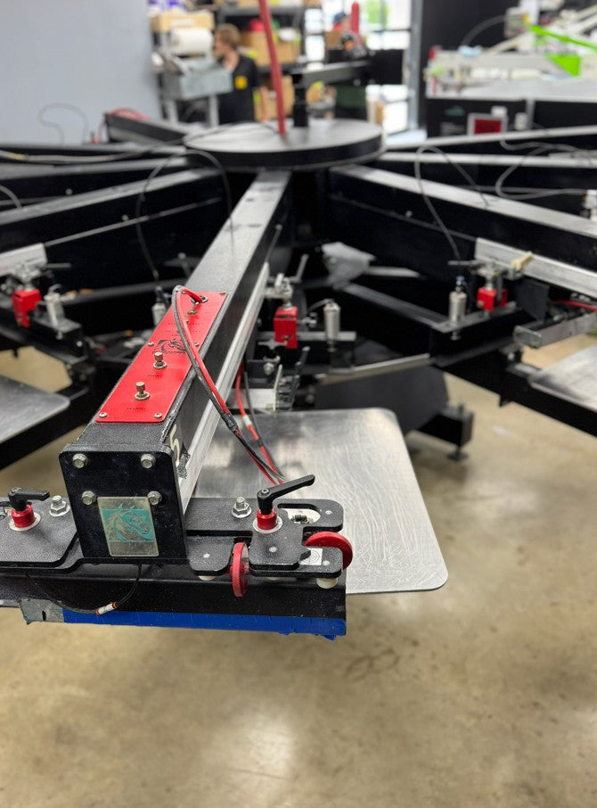Workhorse Javelin 8 Color 10 Station Automatic Press