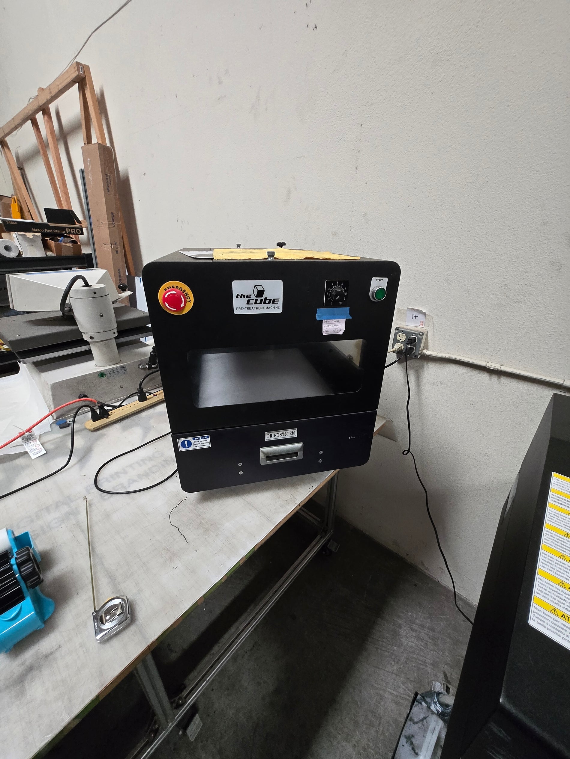 The Cube Pre-Treatment Machine
