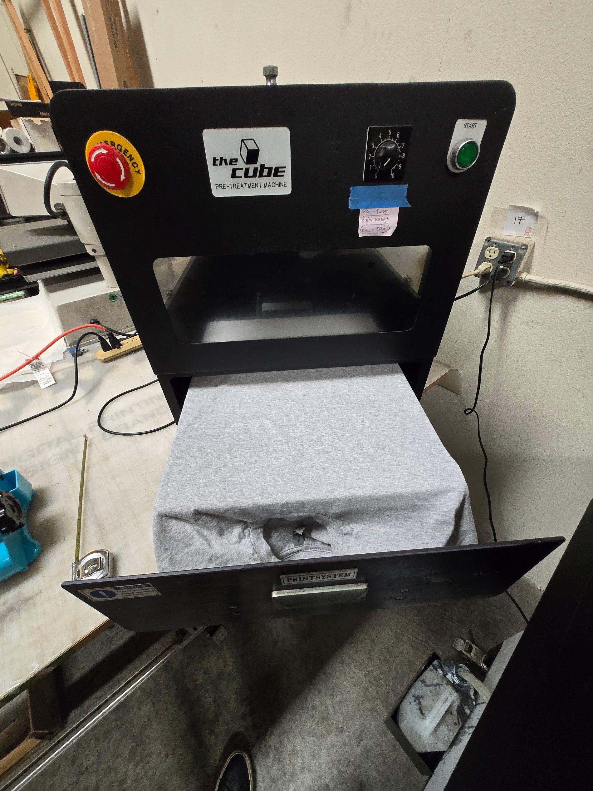 The Cube Pre-Treatment Machine