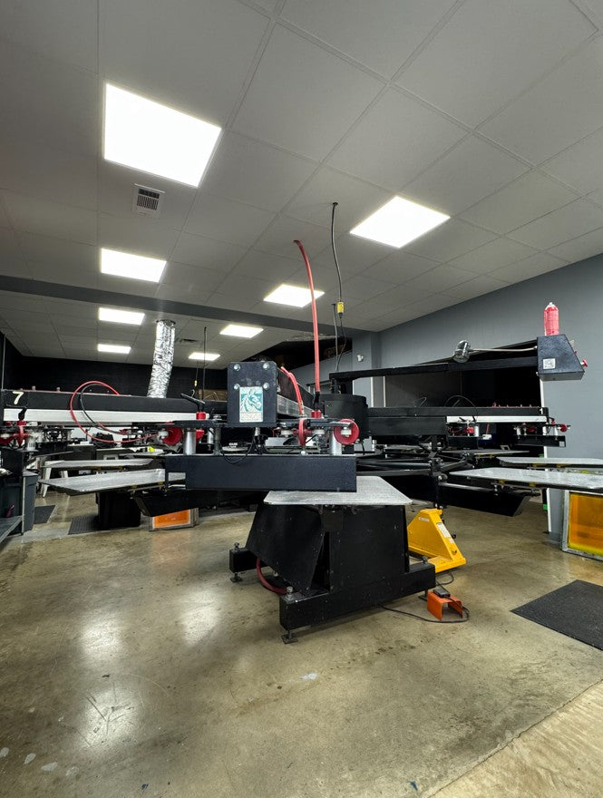 Workhorse Javelin 8 Color 10 Station Automatic Press