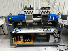 ZSK Racer Series 2 Head Embroidery Machine
