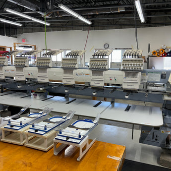 Barudan 6 Head 15 Needle Embroidery Machine