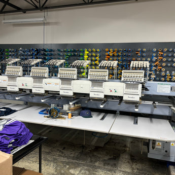 Barudan 6 Head 15 Needle Embroidery Machine