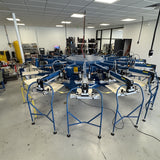 M&R Cobra TSE 14 Color 16 Station Automatic Screen Printing Press