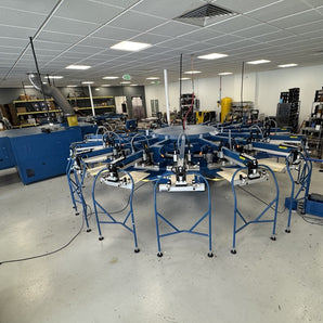 M&R Cobra TSE 14 Color 16 Station Automatic Screen Printing Press