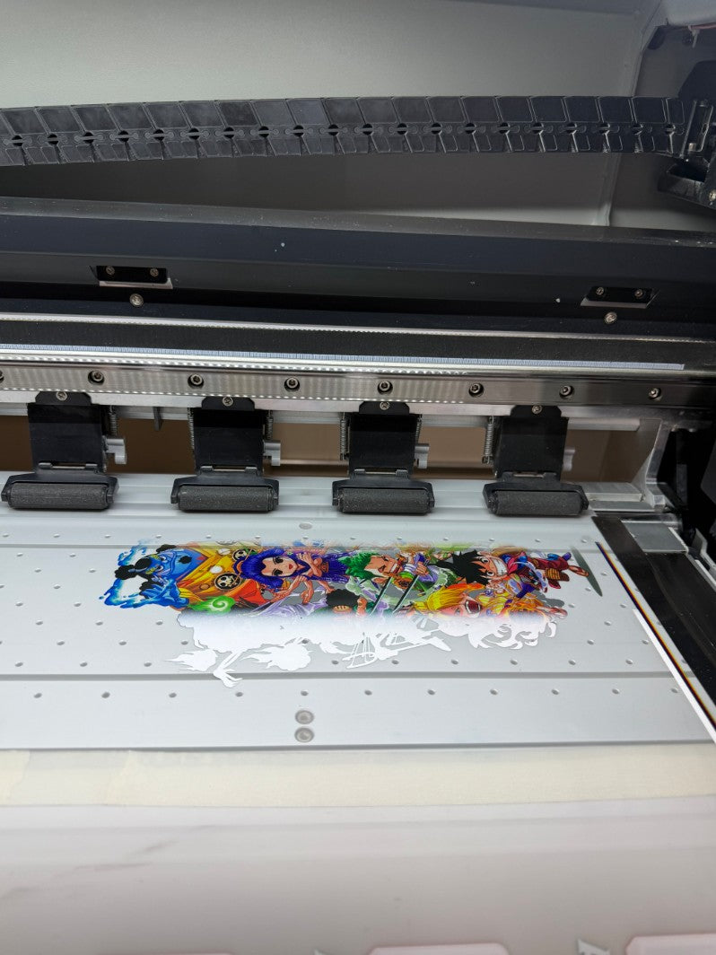 DTF Transfer from the NuSign FTG-I3200-60 24" DTF Printer & Dryer 