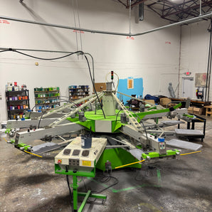 ROQ YOU XL 8 Color 12 Station Automatic Screen Printing Press