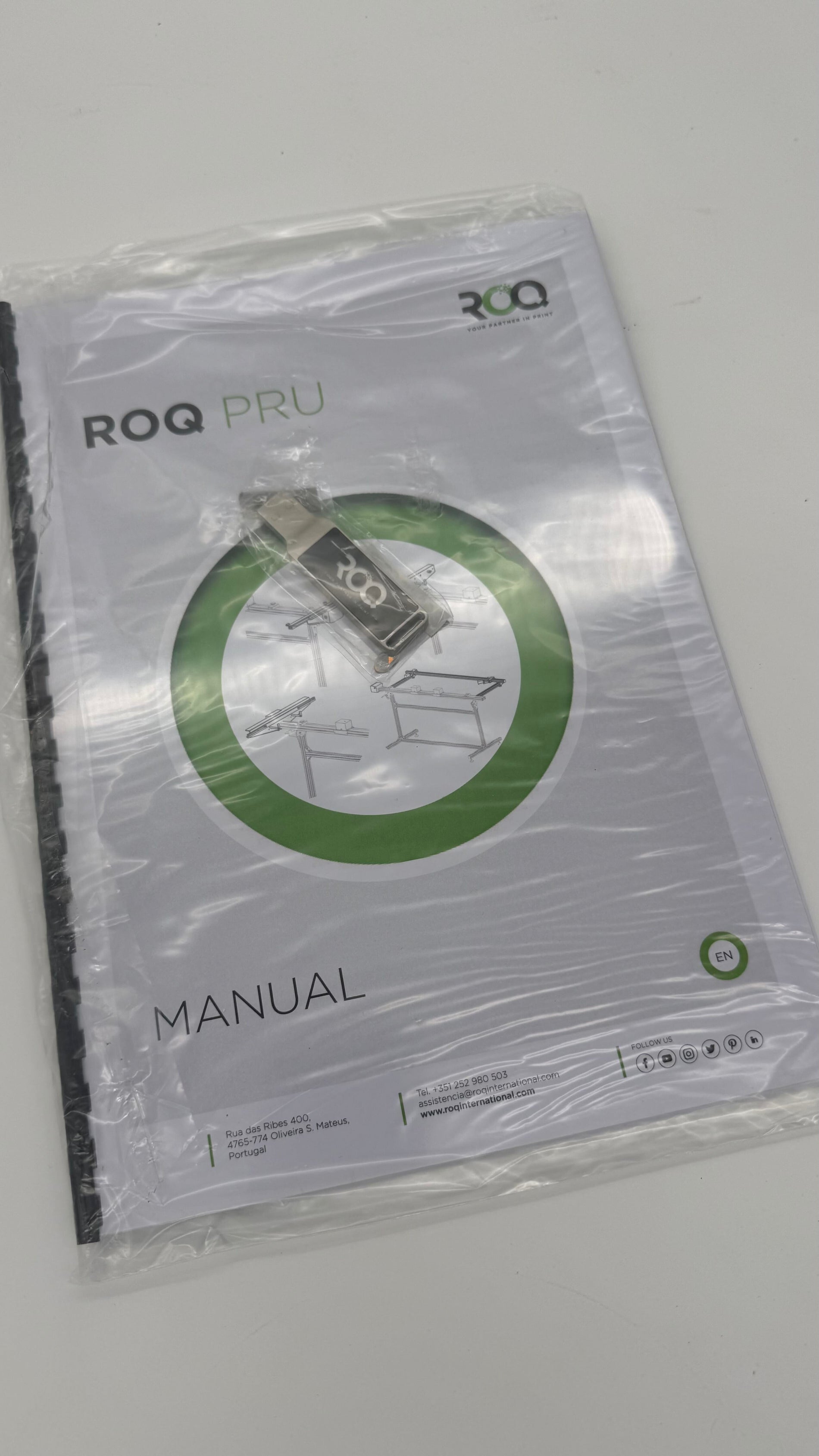 Certified Pre-Owned Brand New ROQ Registration PRU Platen 23x31”