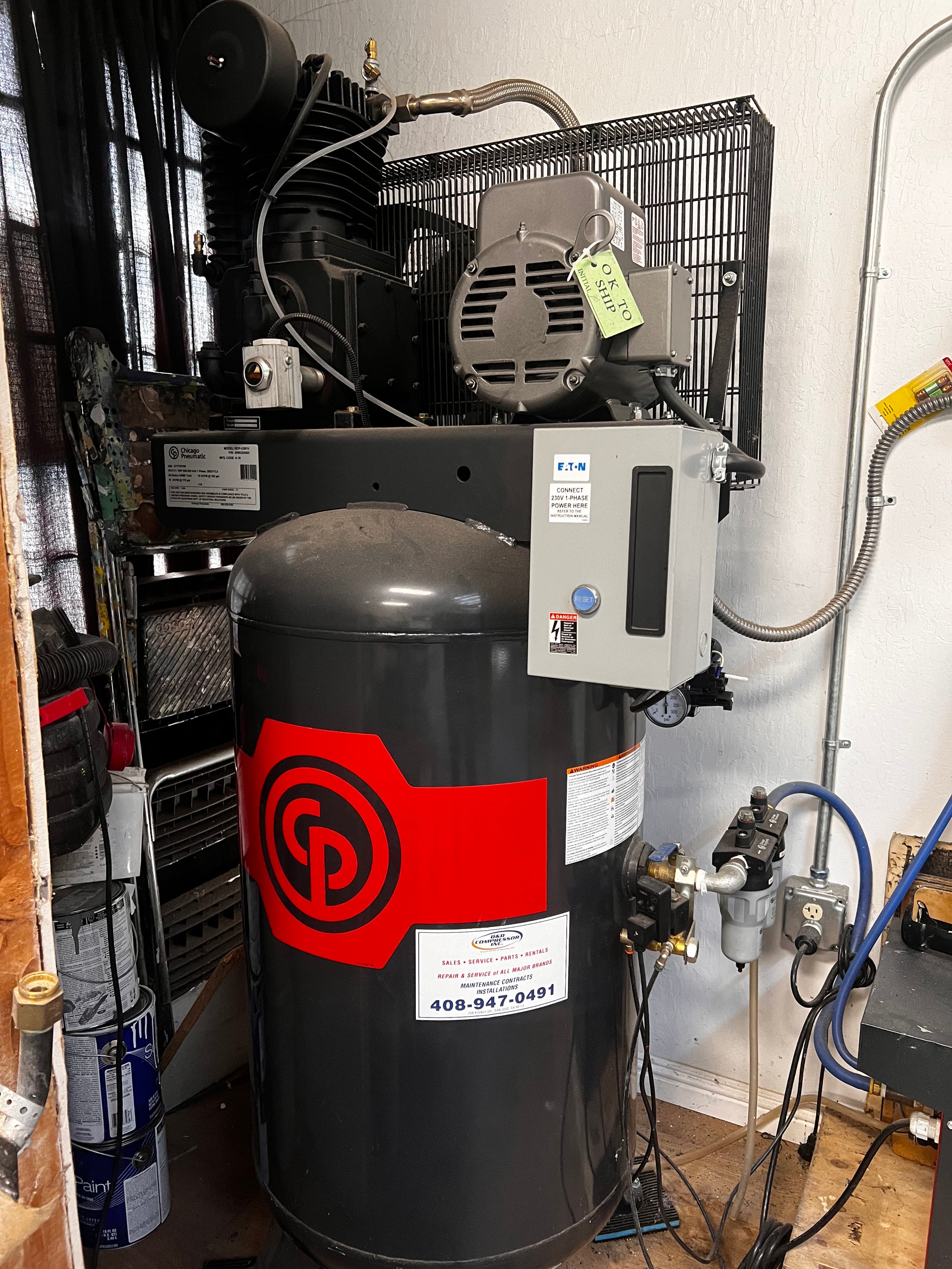 Chicago Pneumatic Compressor