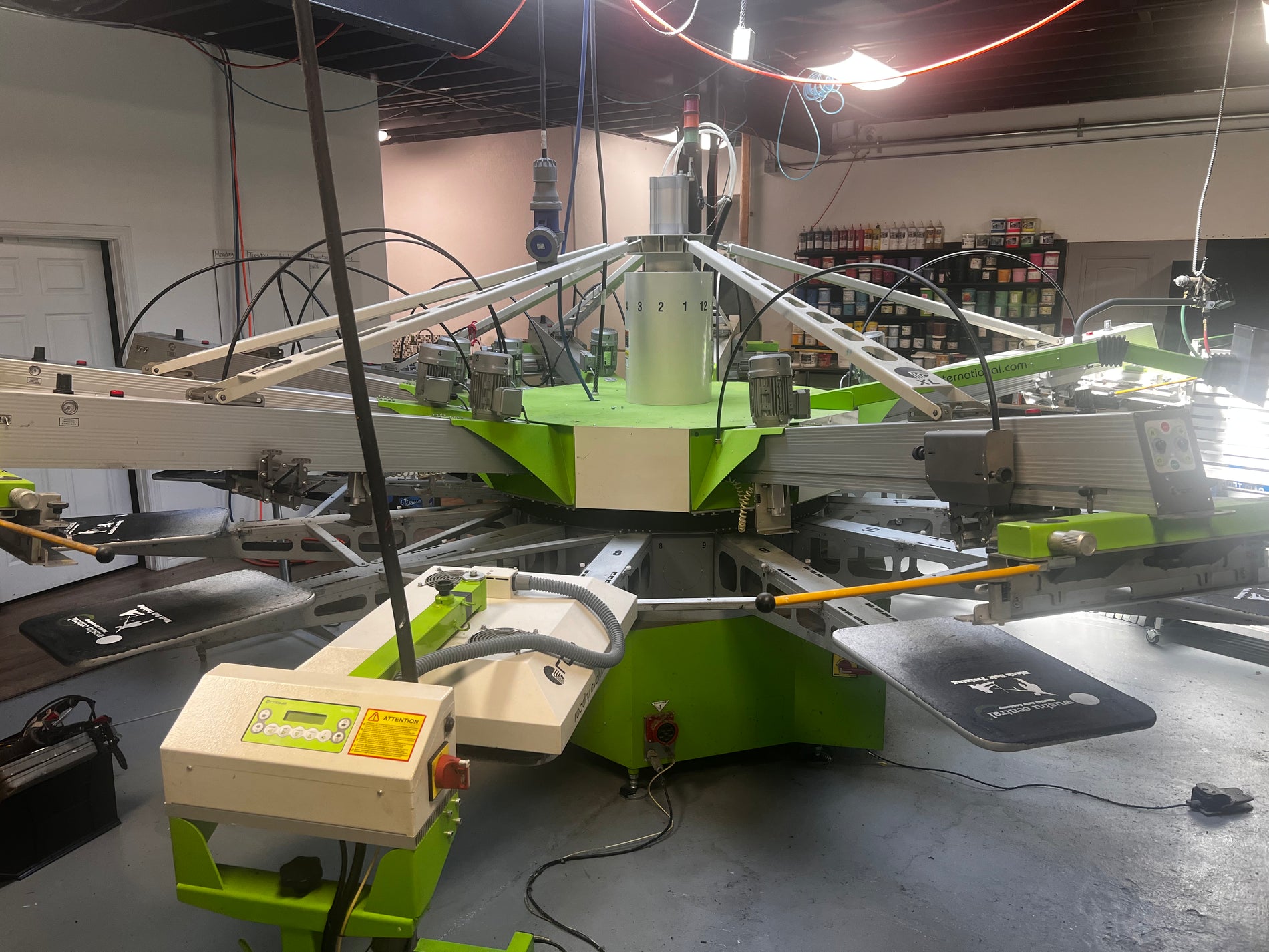 ROQ YOU XL 8 Color 12 Station Automatic Screen Printing Press