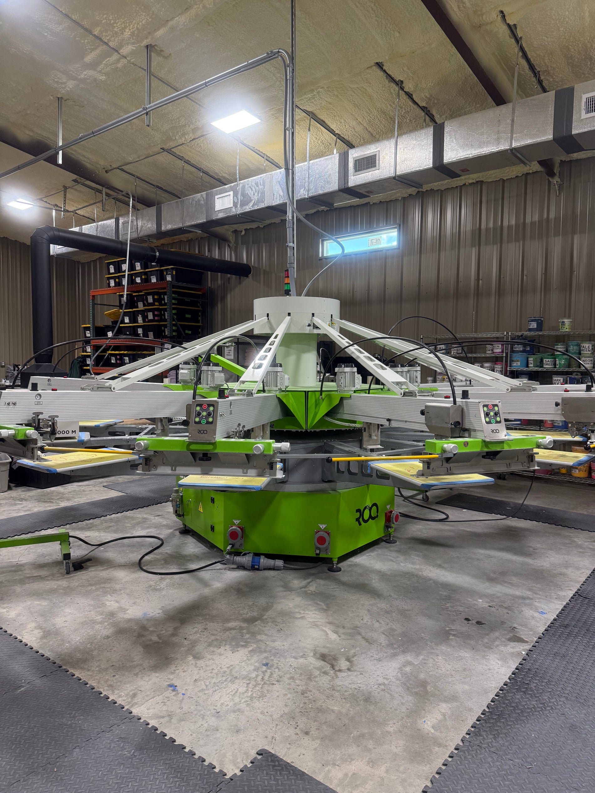 ROQ NEXT XL 8 Color 12 Station Automatic Press