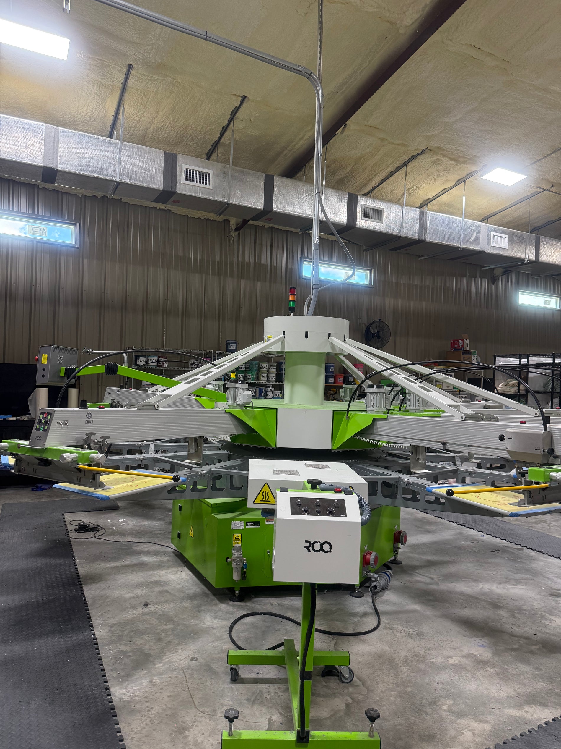 ROQ NEXT XL 8 Color 12 Station Automatic Press