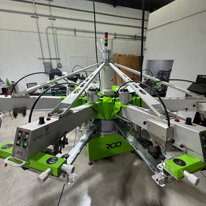 ROQ YOU M 6 Color 10 Station Automatic Screen Printing Press