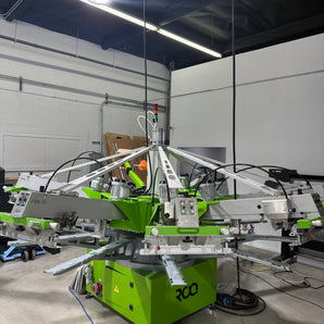 ROQ YOU M 6 Color 10 Station Automatic Screen Printing Press