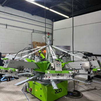 ROQ YOU M 6 Color 10 Station Automatic Screen Printing Press