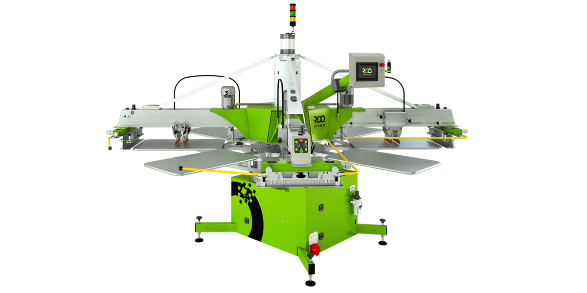 ROQ FIT Automatic Screen Printing Press