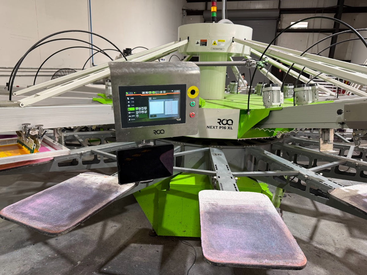 ROQ NEXT XL 14 Color 16 Station Automatic Press