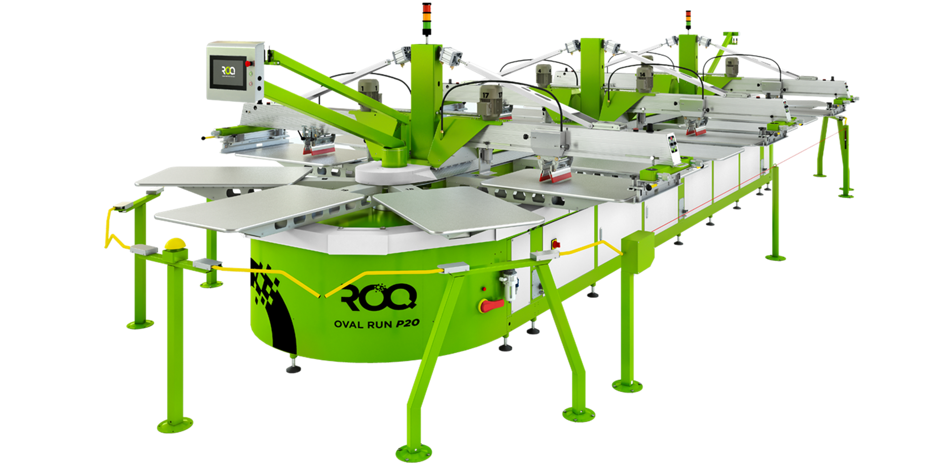 ROQ Oval Run XL P20 Automatic Press