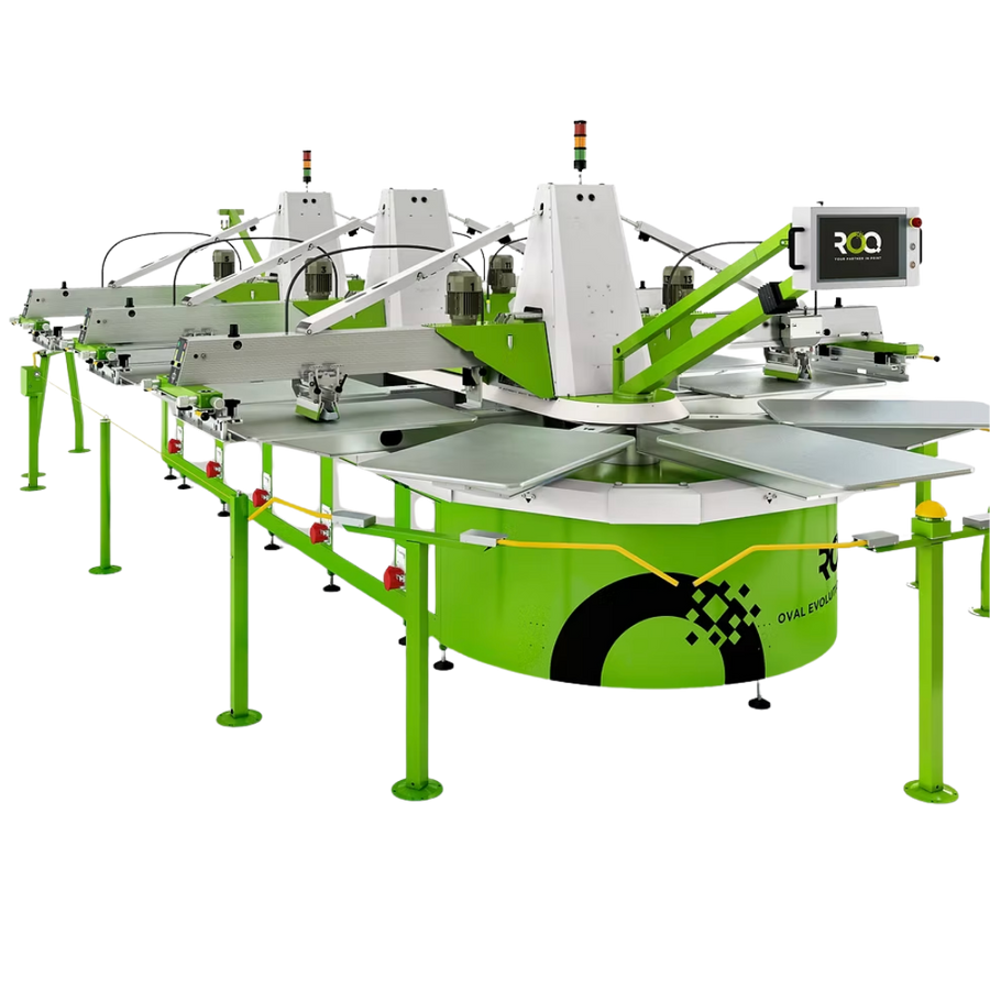 ROQ Oval Evolution XL Automatic Screen Printing Press