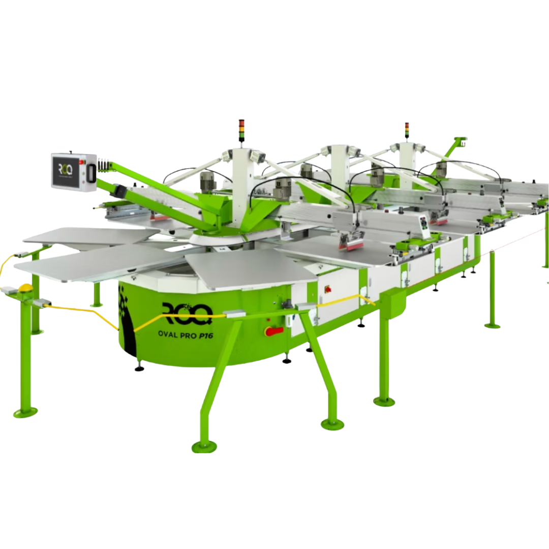 ROQ Oval Pro XL Automatic Screen Priting Press