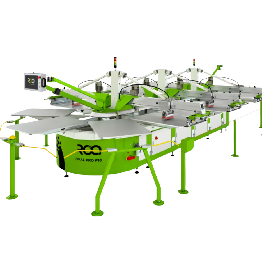 ROQ Oval Pro XL Automatic Screen Priting Press