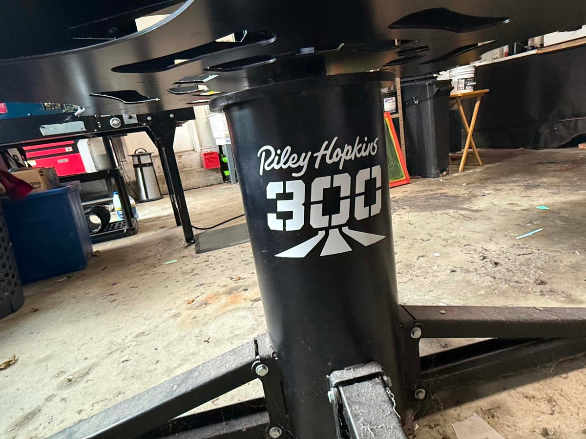 Riley Hopkins 6 Station 8 Color Manual Press