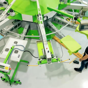 SHOP NEW WITH EMBELLISHR | ROQ NEXT Automatic Screen Printing SHOP NEW WITH EMBELLISHR | ROQ NEXT Automatic Screen Printing