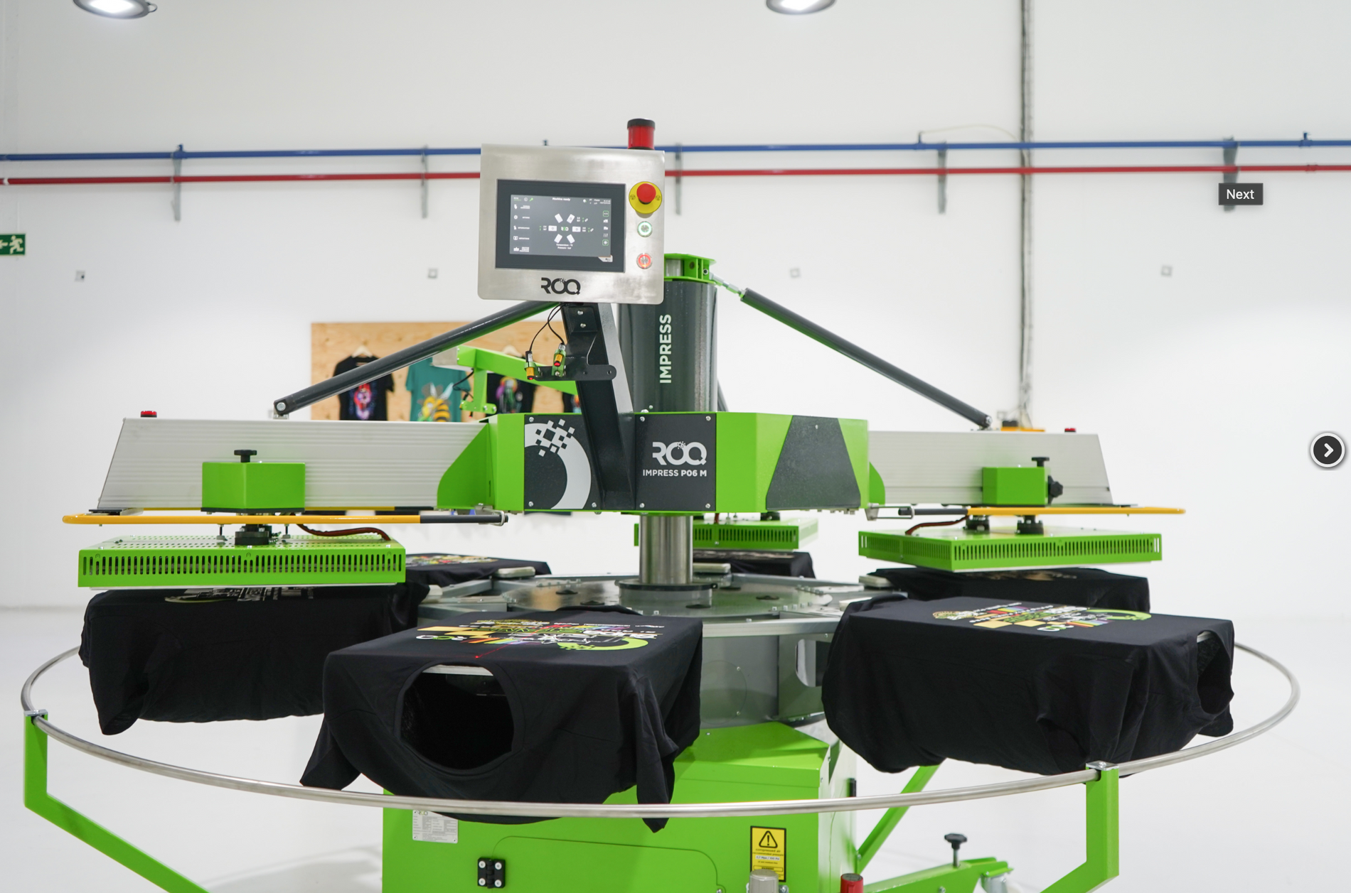 The ROQ IMPRESS is your ultimate automated transfer press!