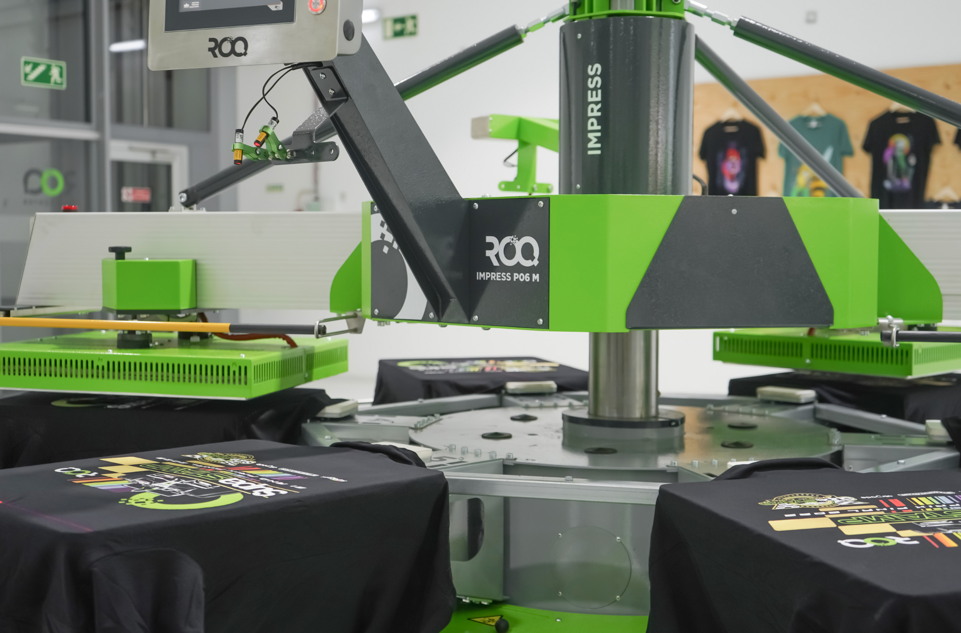 The ROQ IMPRESS is your ultimate automated transfer press!