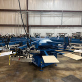 M&R Sportsman EX: 1618 12 Color 14 Station Automatic Screen Printing Press