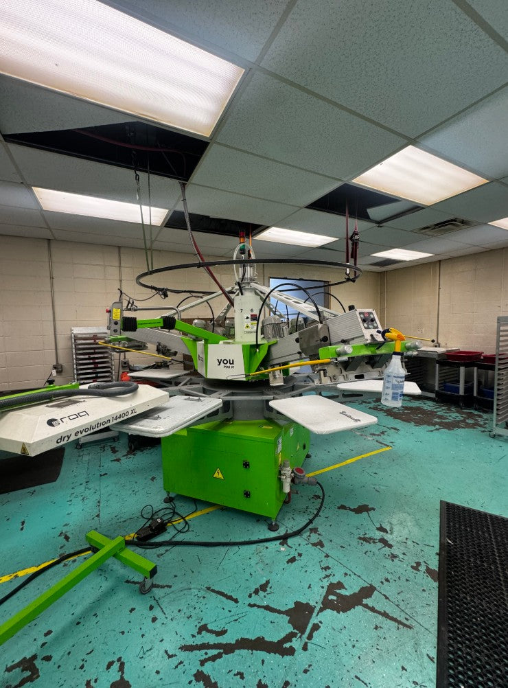 ROQ YOU M 6 Color 8 Station Automatic Press