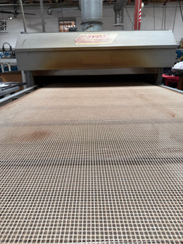 Raypaul Cure Air Drying Systems Gas Conveyor Dryer