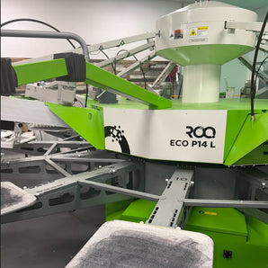 ROQ Eco L 10 Color 14 Station Automatic Screen Printing Press