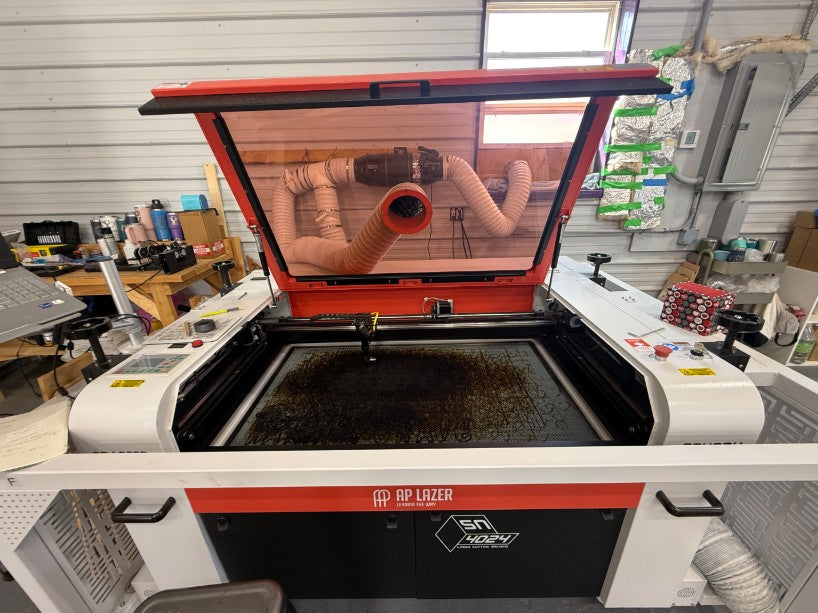 AP Lazer CO2 Laser Cutting & Engraving System Package