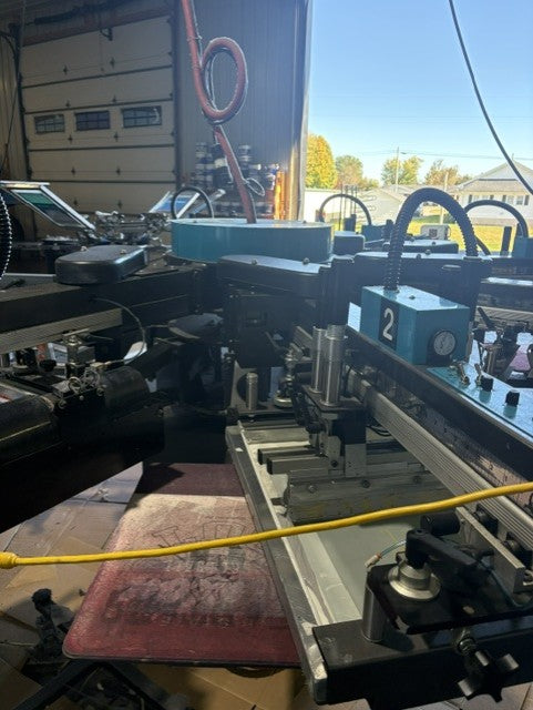 Workhorse Sabre 6 Color 8 Station Automatic Press