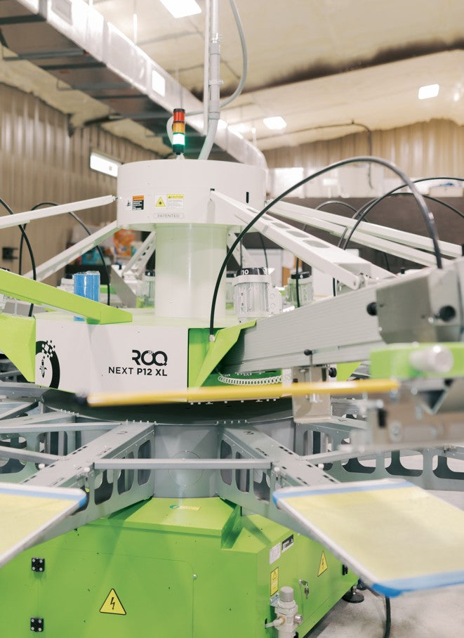 ROQ NEXT XL 8 Color 12 Station Automatic Press
