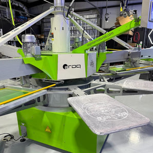 ROQ YOU M 5 Color 8 Station Automatic Screen Printing Press