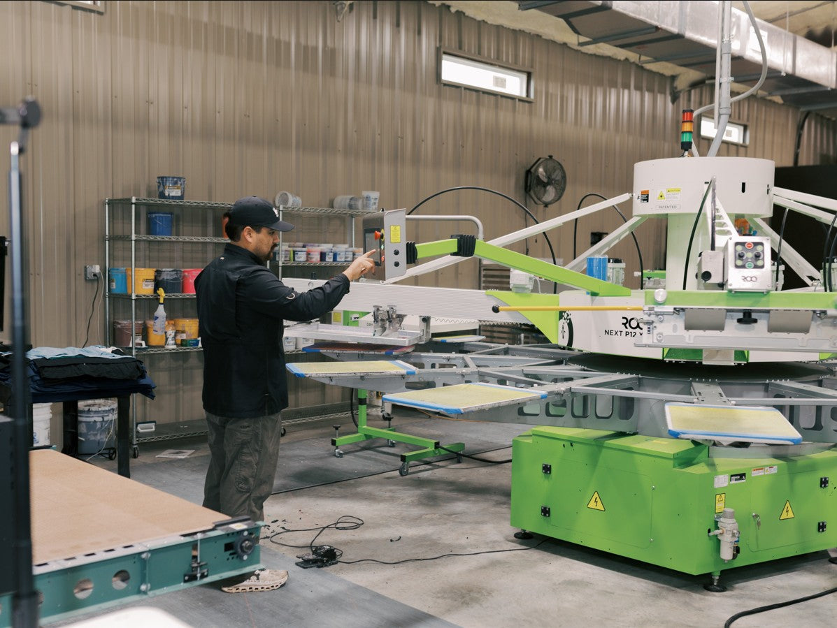 ROQ NEXT XL 8 Color 12 Station Automatic Press