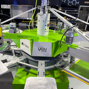 ROQ YOU M 5 Color 8 Station Automatic Screen Printing Press