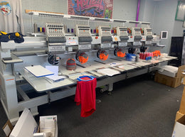 Ricoma 6 Head 15 Needle Embroidery Machine