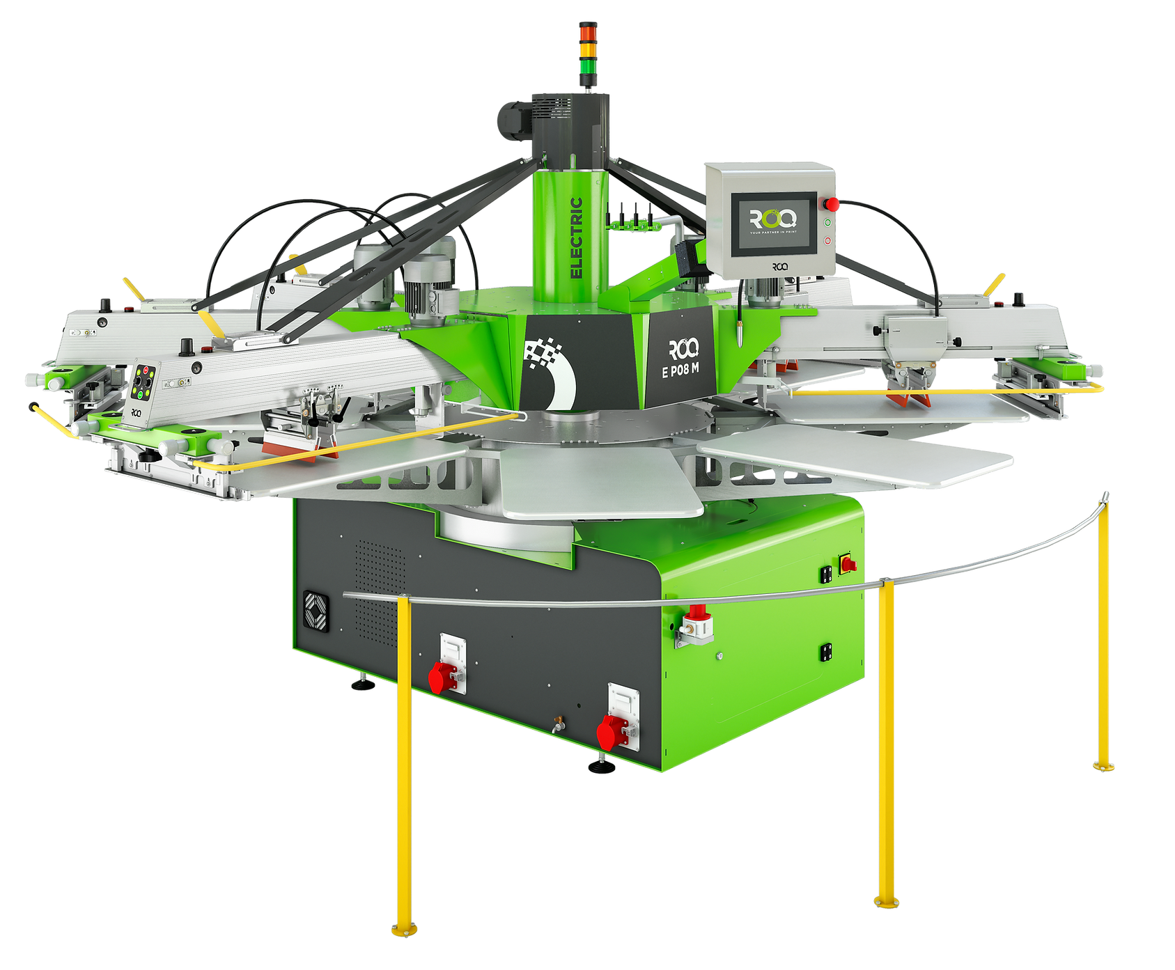 ROQ E Automatic Screen Printing Press