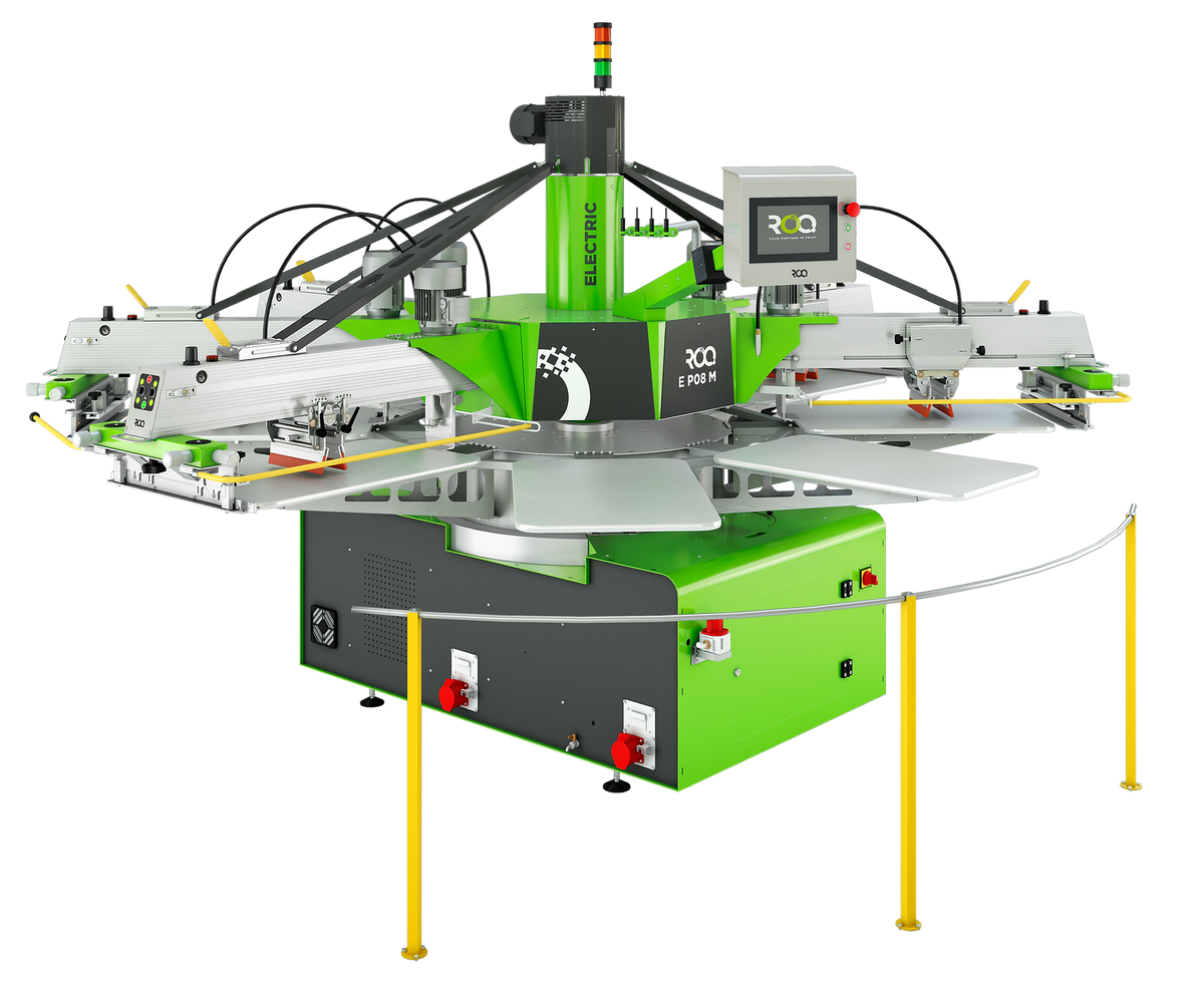 ROQ E Automatic Screen Printing Press