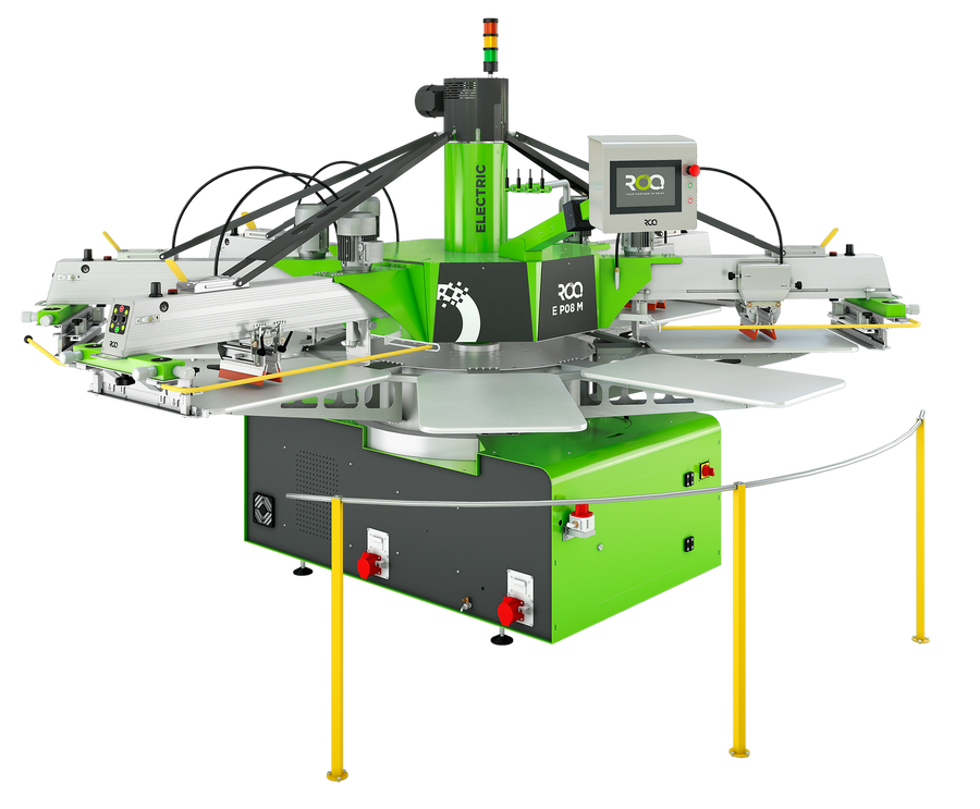 ROQ E Automatic Screen Printing Press