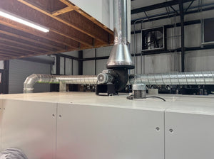 ROQ Sahara 4518E-2B Split Belt Electric Dryer 31'